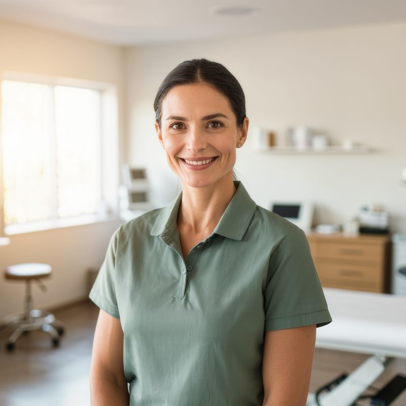 Portrait of Jane Placeholder, physiotherapist